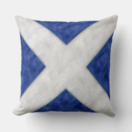 Mマイク水彩画#Nautical海上国旗 クッション