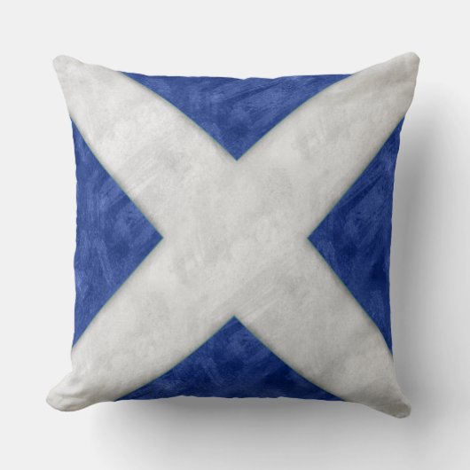 Mマイク水彩画#Nautical海上国旗 クッション (正面)