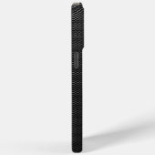 Mモノグラムの炭素フェイク繊維オッターボックス Case-Mate iPhoneケース (裏面 / 右)