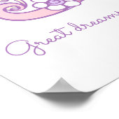 Mモノグラムアートマヤの女の子の名前意味ポスター ポスター (角)