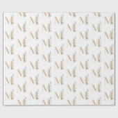 Mモノグラムフローラ ラッピングペーパー (フラット)