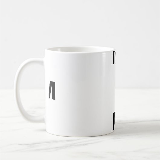 Mモノグラム コーヒーマグ コーヒーマグカップ (左)