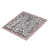 Mモノグラム「銀石」セラミックタイル タイル (側面)