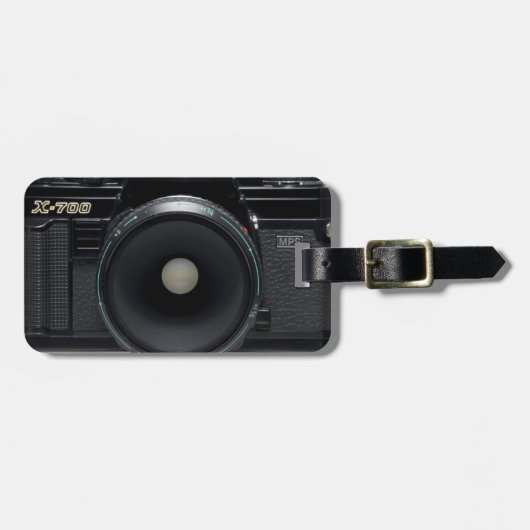 Mヴィンテージ日本のデジタルカメラ14ラゲージタグ ラゲッジタグ (正面横)