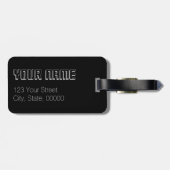 Mヴィンテージ日本のデジタルカメラ14ラゲージタグ ラゲッジタグ (裏面横)