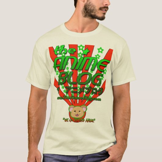 M小さい緑のHamchan Tシャツ (正面)