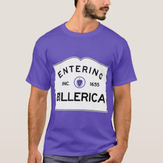 M州ビレリカマサチューセッツ州への入国 Tシャツ
