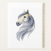 M文字パーソナライズされた名一文字 プランナー手帳 (裏面)