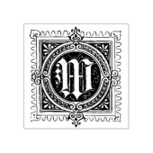 M最初の文字ゴム印 ラバースタンプ (インプリント)