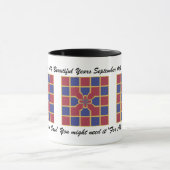 M結婚という名前の記念日の赤海軍 マグカップ (中央)