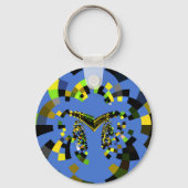 M青 キーホルダー (正面)