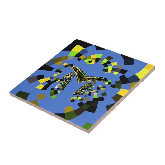 M青 タイル (側面)