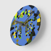 M青 ラウンド壁時計 (傾斜)