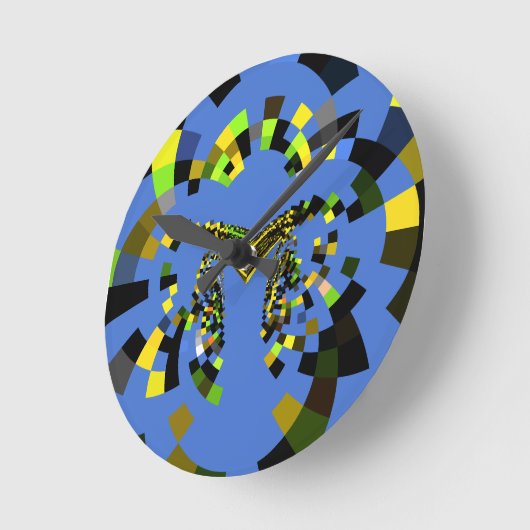 M青 ラウンド壁時計 (傾斜)