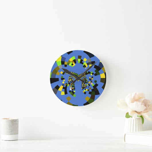 M青 ラウンド壁時計 (ホーム)