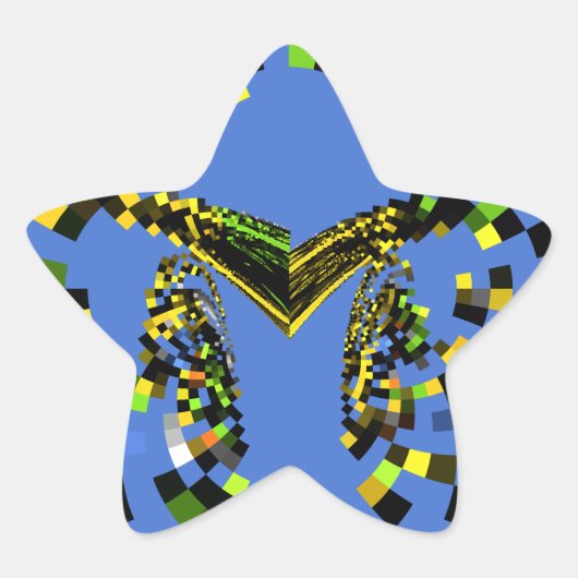 M青 星シール (正面)