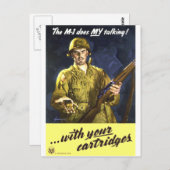 M1が私に話しかける ポストカード (正面/裏面)
