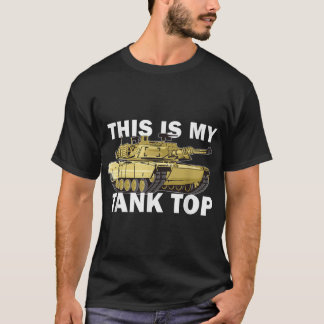M1エイブラムスこれは私のタンクのトップおもしろい軍隊パン Tシャツ