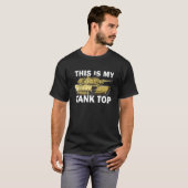 M1エイブラムスこれは私のタンクのトップ軍隊パン Tシャツ (正面フル)