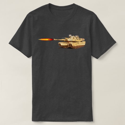 M1エイブラムス砂漠戦争 Tシャツ (デザイン正面)