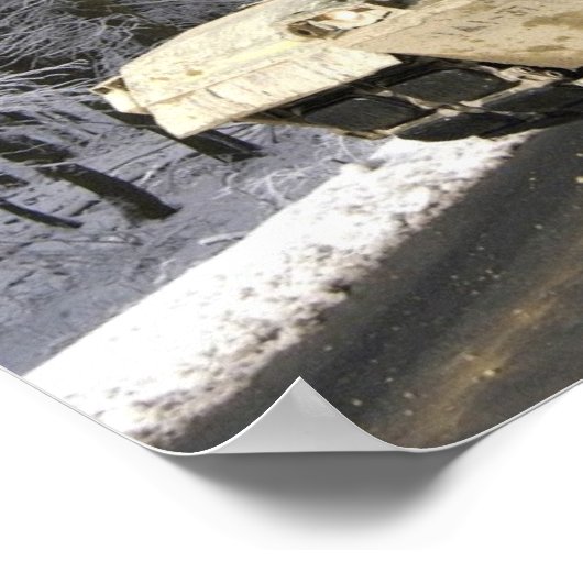 M1エイブラムス ポスター (角)