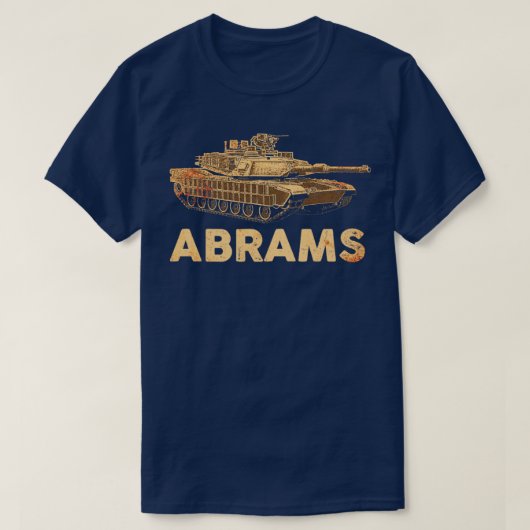 M1エイブラムスAmerican Tank3 Tシャツ (デザイン正面)