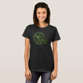 M1エイブラムズタンク皮肉軍隊パン Tシャツ (正面フル)