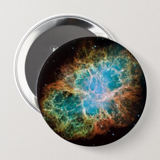 M1カニの星雲科学及び天文学のギフトのアイディア 缶バッジ (正面&裏面)