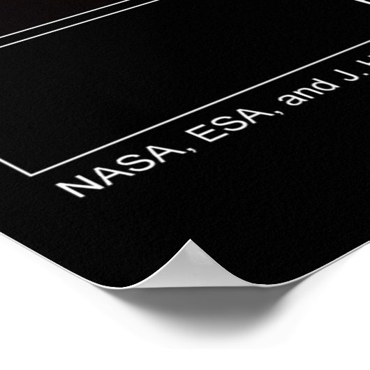 M1カニ星雲ポスター ポスター (角)