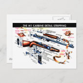 M1カービン除去 ポストカード (正面/裏面)