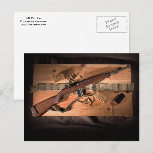 M1カービン ポストカード (正面/裏面)