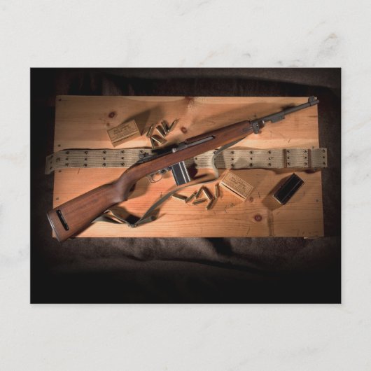 M1カービン ポストカード (正面)