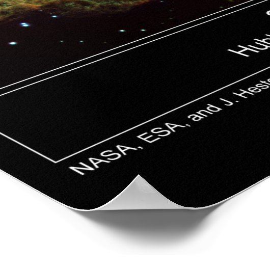 M1ザカニ星雲 ポスター (角)