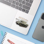 M10ウルベリンアメリカ第2次世界大戦戦車駆逐艦 シール (ノートパソコンとiPhone)