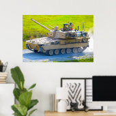 M10製本機装甲戦闘車 ポスター (ホームオフィス)