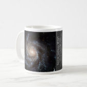 M101渦状銀河のマグ コーヒーマグカップ (正面左)