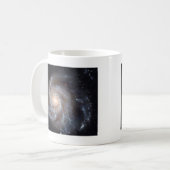 M101風車の銀河系(NGC 4547) コーヒーマグカップ (正面左)