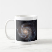 M101風車の銀河系(NGC 4547) コーヒーマグカップ (左)