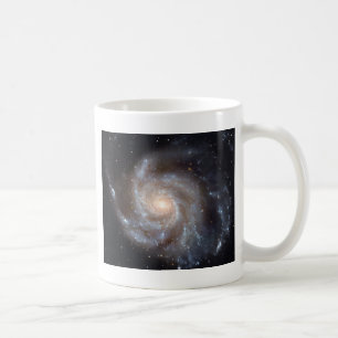 M101風車の銀河系(NGC 4547) コーヒーマグカップ