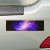 M106スパイラル銀河系放射NASA バンパーステッカー (車上)