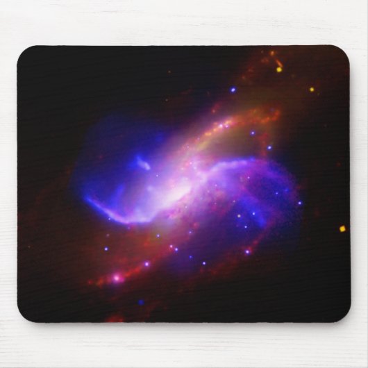 M106スパイラル銀河系放射NASA マウスパッド (正面)