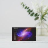 M106スパイラル銀河系放射NASA 名刺 (スタンド正面)