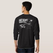 M109ホイッツァーの男性基本スウェットシャツ スウェットシャツ (裏面フル)