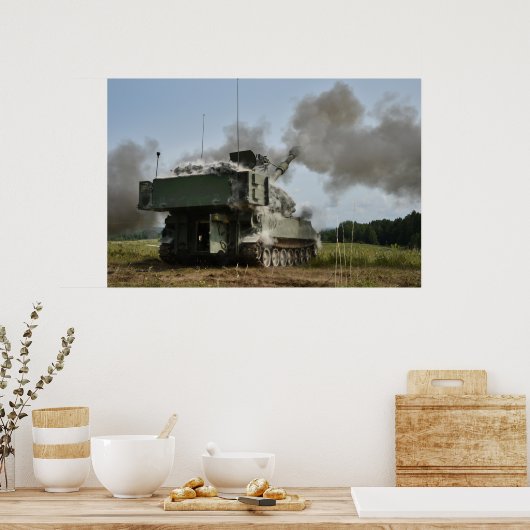 M109A6パラディン ポスター (キッチン)