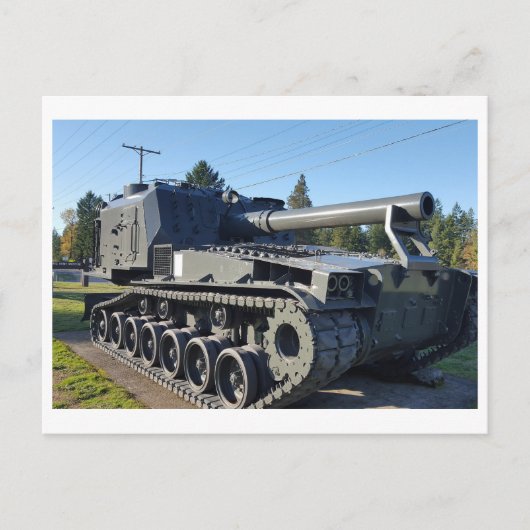 M110 自走榴弾砲 ポストカード (正面)