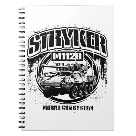 M1128 Strykerモバイルガンシステム ノートブック (正面)