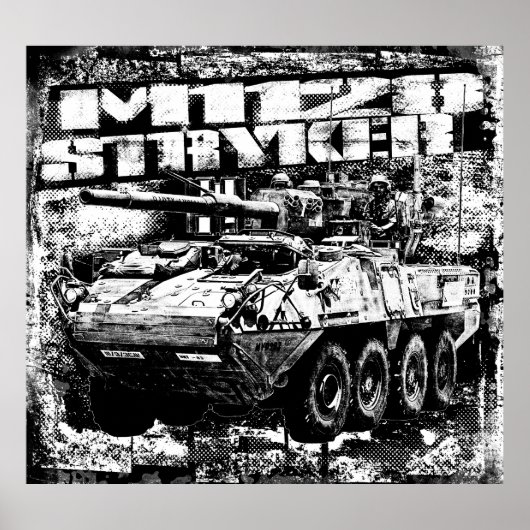 M1128 Strykerモバイルガンシステム ポスター (正面)