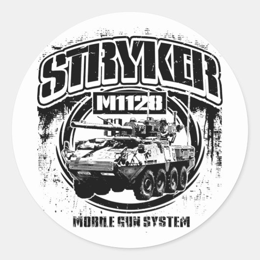 M1128 Strykerモバイルガンシステム ラウンドシール (正面)