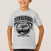 M1128 Strykerモバイルガンシステム Tシャツ (正面)