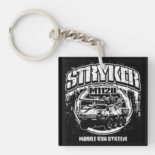 M1128 Stryker Mobile Gun System キーホルダー (正面)
